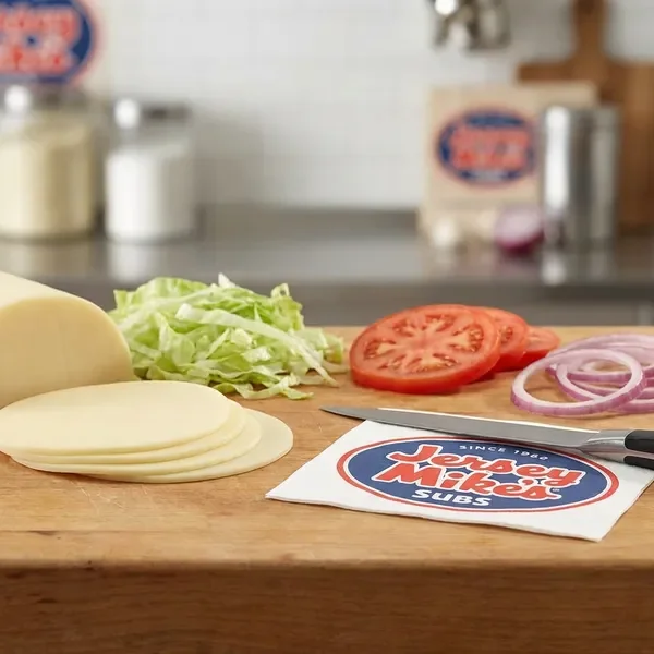 Fresh ingredients prepared for Jersey Mike's subs